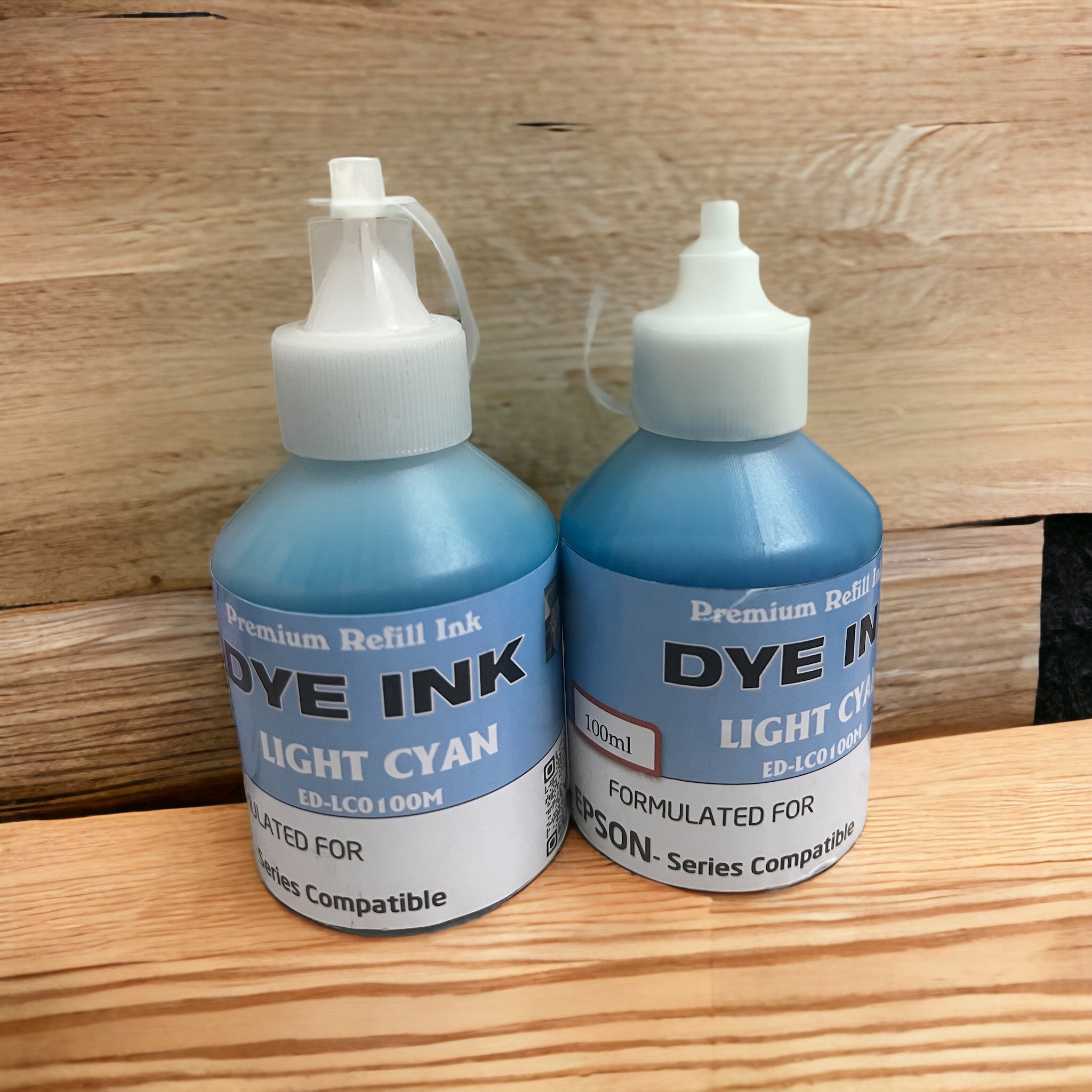 Mực nước màu Xanh Nhạt cho máy in phun Epson/ Canon - Mực DYE INK